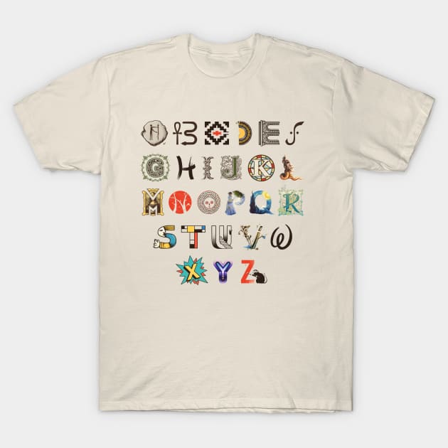 A-z Art History T-Shirt by Made With Awesome